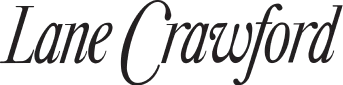 Lane Crawford logo displayed prominently in black against a white background, indicating a retail event.
