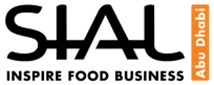 Black logo featuring stylised text, representing the SIAL Middle East event.
