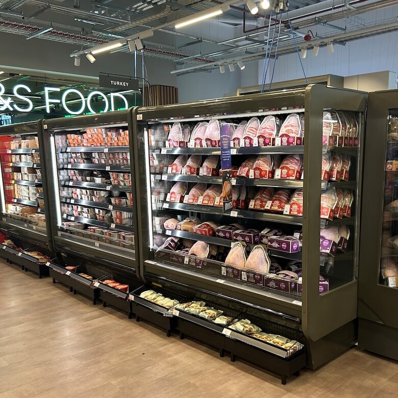 M&S Solihull Display Fridges