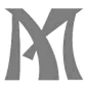 Stylised grey letter "M" on a white background, representing the brand or event named "Max.