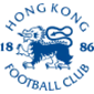 Blue logo of the Hong Kong Football Club featuring a lion, set against a plain background.