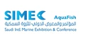 SIMEC logo featuring blue text and a fish icon, promoting the Saudi International Marine Exhibition.