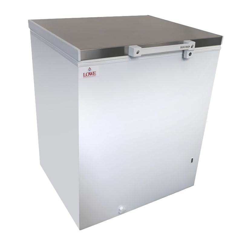 F1 SS Hinged Solid Lid Chest Freezer