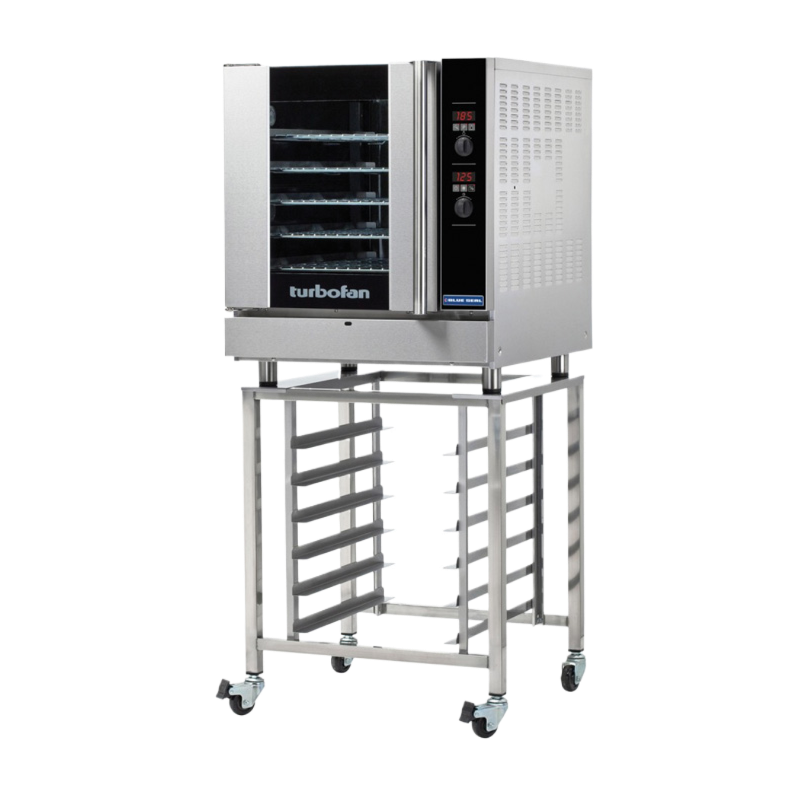 H17C 4 Tray Turbofan Stainless Steel Convection Oven