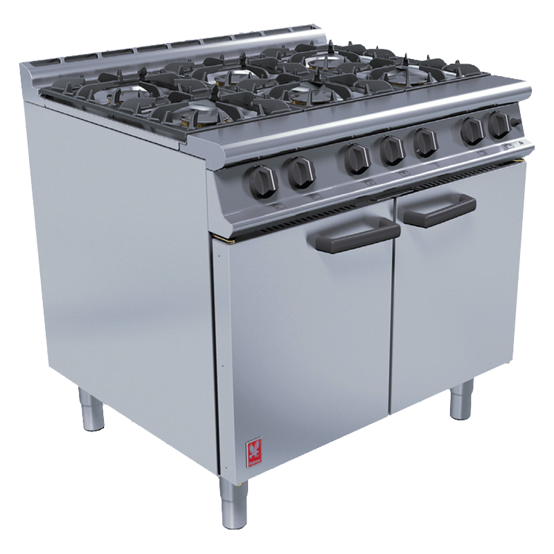 H41B 6 Hot Plate Gas Cooker Range Oven