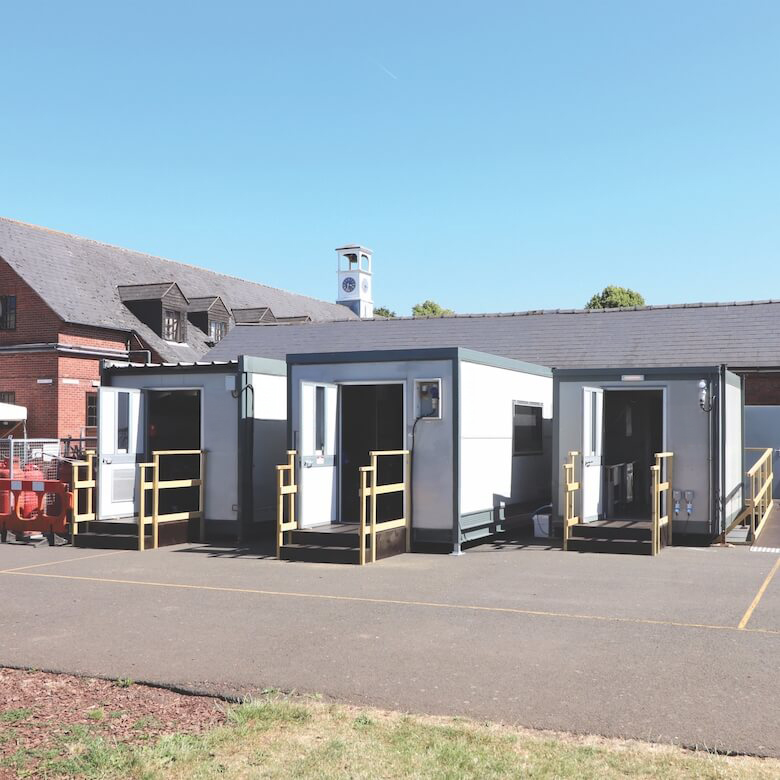 Croft School - Temporary Kitchen 1