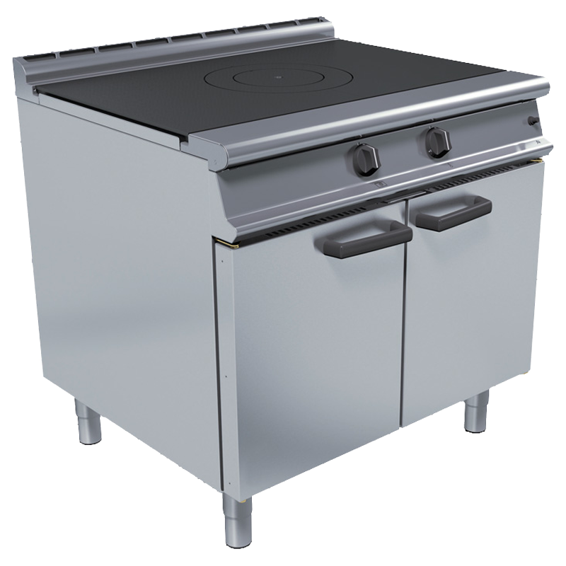 H40B Solid Top Gas Cooker Range and Oven