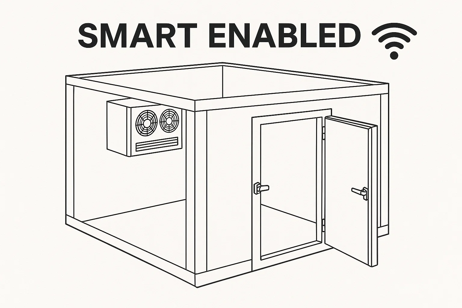 Smart Enabled Modular Cold Room