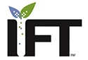 IFT logo featuring green and blue leaves above the letters 'IFT', symbolising innovation in food science.