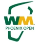 WM Phoenix Open logo featuring green and yellow text with a stylised cup design.